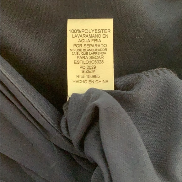 Navy Blue High-Low Maxi Dress - Picture 6 of 7